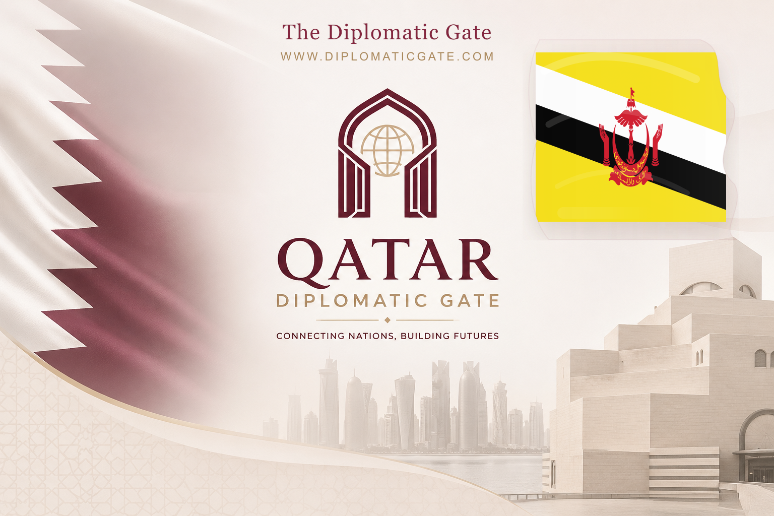 High-Level Qatar- Brunei diplomatic communication